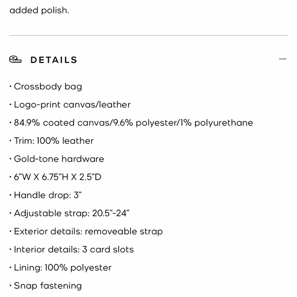 Michael Kors Mini Cross body Purse - Picture 4 of 8